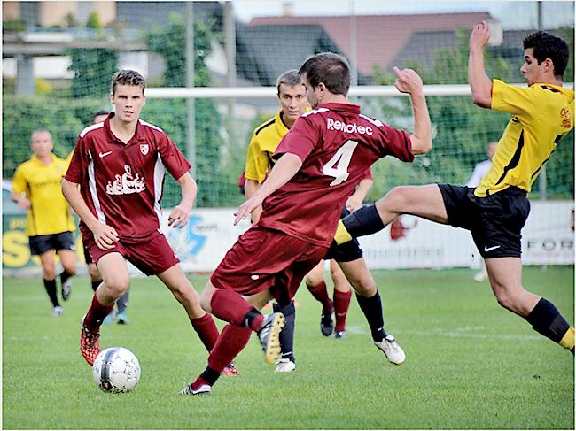 In der Vorrunde gewann der FC Brig-Glis auswärts in Salgesch mit 2:1.