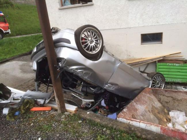 Der Beifahrer starb beim Unfall in Gontenschwil