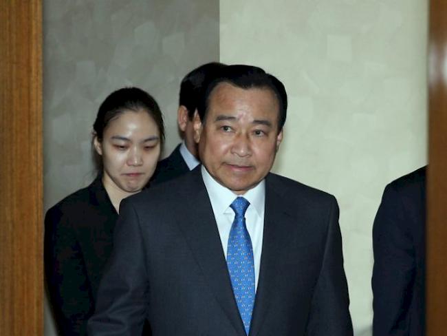 Der zurückgetretene südkoreanische Regierungschef Lee Wan Koo