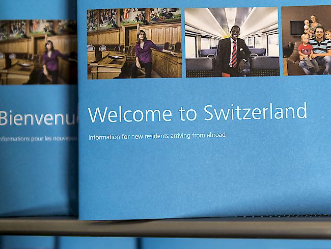 Die Schweiz ist nach wie vor ein Zuwanderungland: Im ersten Quartal 2015 kamen rund 23