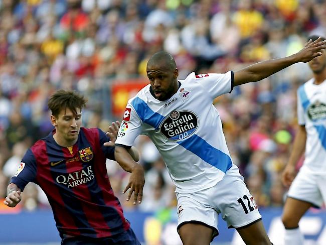 Deportivo bleibt trotz zwei Messi-Toren erstklassig