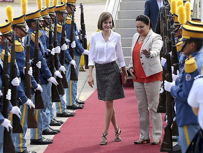 Spaniens Königing Letizia besucht Honduras