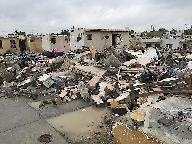 Ein Tornado zerstörte über 750 Häuser in der mexikanischen Stadt Acuna